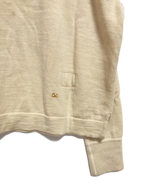 SDL45R（フォーティファイブ）SDL45R (フォーティファイブ) USモー度詰ニットソーのヨックネック ベージュ サイズ:FREEの古着・服飾アイテム