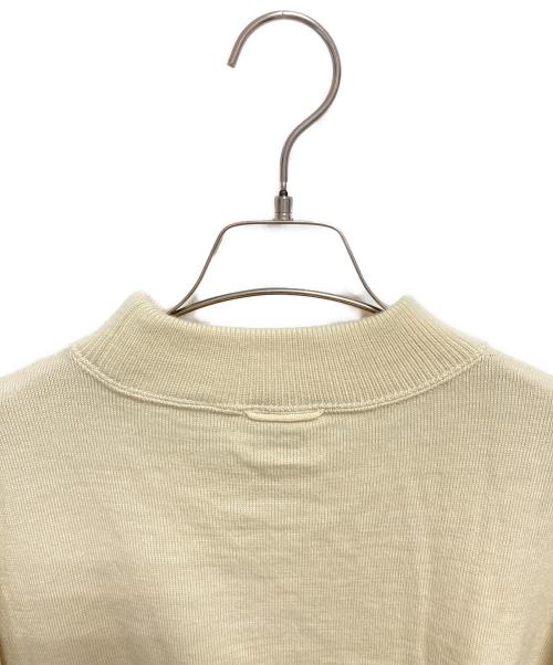 SDL45R（フォーティファイブ）SDL45R (フォーティファイブ) USモー度詰ニットソーのヨックネック ベージュ サイズ:FREEの古着・服飾アイテム
