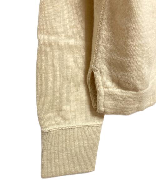 SDL45R（フォーティファイブ）SDL45R (フォーティファイブ) USモー度詰ニットソーのヨックネック ベージュ サイズ:FREEの古着・服飾アイテム