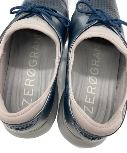 COLE HAAN（コールハーン）COLE HAAN (コールハーン) 2 ゼログランド レーザー ウィングオックスフォード ラインド ネイビー サイズ:10Mの古着・服飾アイテム