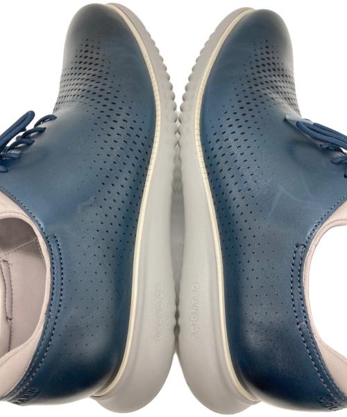 COLE HAAN（コールハーン）COLE HAAN (コールハーン) 2 ゼログランド レーザー ウィングオックスフォード ラインド ネイビー サイズ:10Mの古着・服飾アイテム
