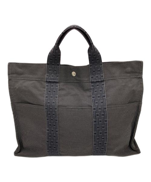 HERMES（エルメス）HERMES (エルメス) エールラインMM トートバッグ グレーの古着・服飾アイテム
