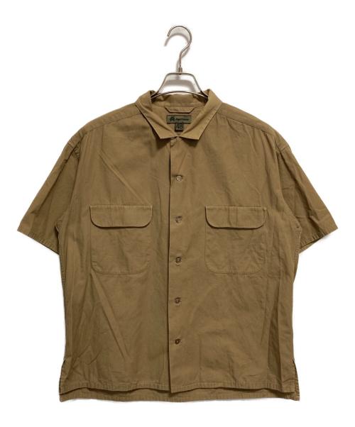 NIGEL CABOURN（ナイジェルケーボン）NIGEL CABOURN (ナイジェルケーボン) オープンカラーシャツ ベージュ サイズ:48の古着・服飾アイテム