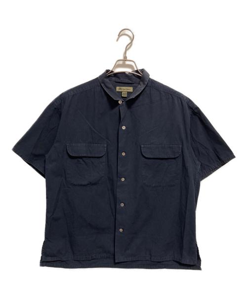 NIGEL CABOURN（ナイジェルケーボン）NIGEL CABOURN (ナイジェルケーボン) オープンカラーシャツ ネイビー サイズ:48の古着・服飾アイテム