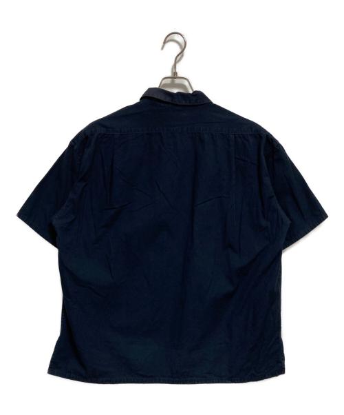 NIGEL CABOURN（ナイジェルケーボン）NIGEL CABOURN (ナイジェルケーボン) オープンカラーシャツ ネイビー サイズ:48の古着・服飾アイテム