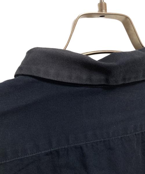 NIGEL CABOURN（ナイジェルケーボン）NIGEL CABOURN (ナイジェルケーボン) オープンカラーシャツ ネイビー サイズ:48の古着・服飾アイテム