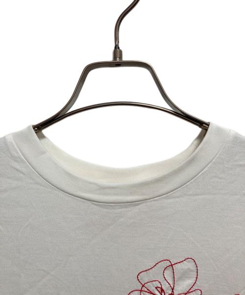 MACPHEE（マカフィー）MACPHEE (マカフィー) ボタニカルエンブロイダリー ハーフスリーブTシャツ ホワイト サイズ:Sの古着・服飾アイテム