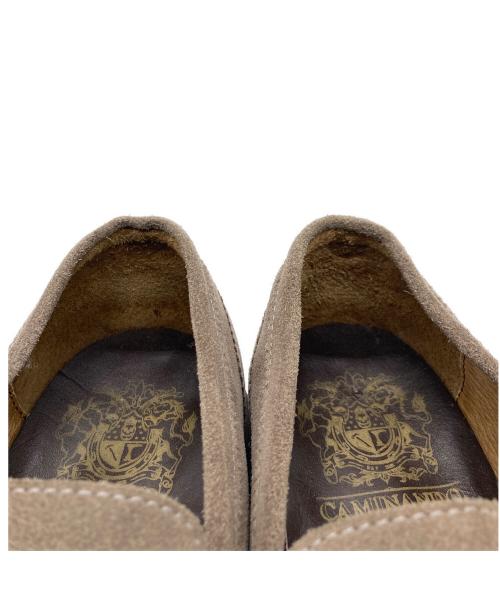 Caminando（カミナンド）Caminando (カミナンド) Coin Loafer ベージュ サイズ:9の古着・服飾アイテム