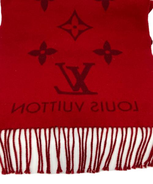 LOUIS VUITTON（ルイ ヴィトン）LOUIS VUITTON (ルイ ヴィトン) エシャルプ・レイキャビック レッドの古着・服飾アイテム
