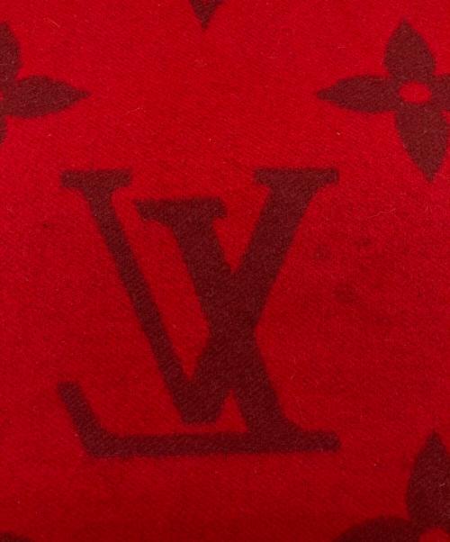 LOUIS VUITTON（ルイ ヴィトン）LOUIS VUITTON (ルイ ヴィトン) エシャルプ・レイキャビック レッドの古着・服飾アイテム