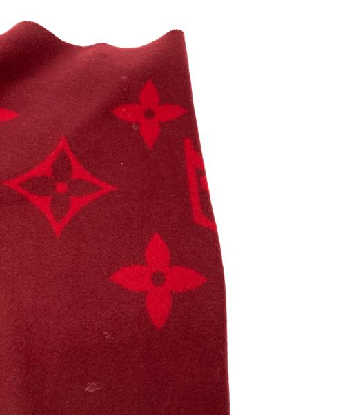 LOUIS VUITTON（ルイ ヴィトン）LOUIS VUITTON (ルイ ヴィトン) エシャルプ・レイキャビック レッドの古着・服飾アイテム