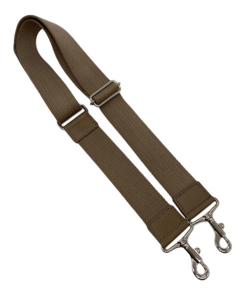 PELLE MORBIDA（ペッレモルビダ）PELLE MORBIDA (ペッレモルビダ) Maiden Voyage エディターズバッグ ホワイト×ベージュの古着・服飾アイテム