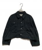 BEAMS BOYビームスボーイ）の古着「コットン ショート カバーオール」｜ブラック