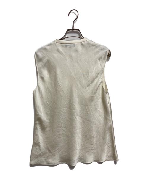 theory（セオリー）theory (セオリー) 25SS Crushed Satin R Twist Scoop Top イエロー サイズ:Mの古着・服飾アイテム