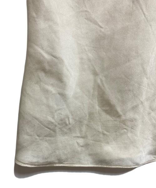 theory（セオリー）theory (セオリー) 25SS Crushed Satin R Twist Scoop Top イエロー サイズ:Mの古着・服飾アイテム