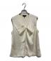 theory（セオリー）の古着「25SS Crushed Satin R Twist Scoop Top」｜イエロー