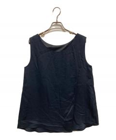中古・古着通販】TWILL (ツイル) ラウンドペプラムボリュームブラウス