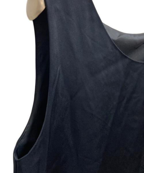 Noble（ノーブル）Noble (ノーブル) ルナサテンレイヤードブラウス ネイビー サイズ:-の古着・服飾アイテム