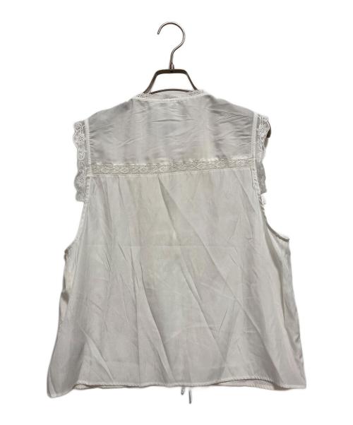 provoke（プロヴォーク）provoke (プロヴォーク) embroidery NS blouse ホワイト サイズ:FREEの古着・服飾アイテム
