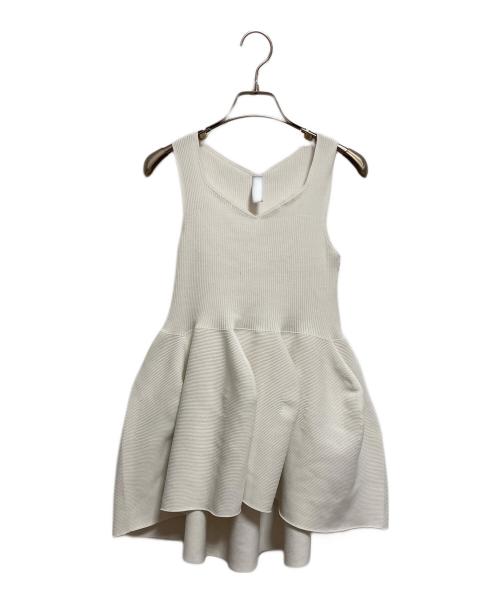 CFCL（シーエフシーエル）CFCL (シーエフシーエル) POTTERY SLEEVELESS TOP ホワイト サイズ:FREEの古着・服飾アイテム