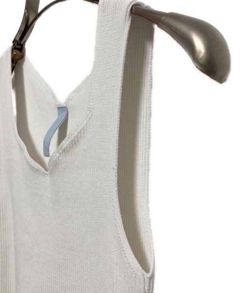 CFCL（シーエフシーエル）CFCL (シーエフシーエル) POTTERY SLEEVELESS TOP ホワイト サイズ:FREEの古着・服飾アイテム