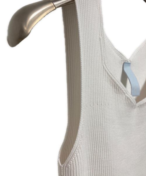 CFCL（シーエフシーエル）CFCL (シーエフシーエル) POTTERY SLEEVELESS TOP ホワイト サイズ:FREEの古着・服飾アイテム