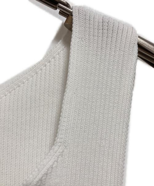 CFCL（シーエフシーエル）CFCL (シーエフシーエル) POTTERY SLEEVELESS TOP ホワイト サイズ:FREEの古着・服飾アイテム
