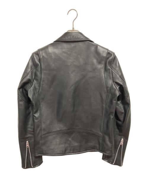 JACKROSE（ジャックローズ）JACKROSE (ジャックローズ) ダブルライダースジャケット ブラック サイズ:SIZE 4の古着・服飾アイテム