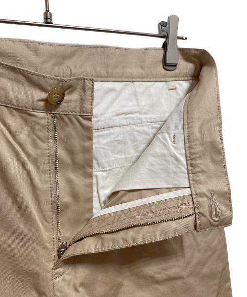 BEAMS PLUS（ビームスプラス）BEAMS PLUS (ビームスプラス) 1 Pleat 80/3 Twill パンツ ベージュ サイズ:Mの古着・服飾アイテム