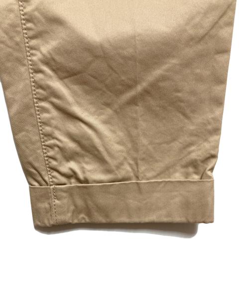BEAMS PLUS（ビームスプラス）BEAMS PLUS (ビームスプラス) 1 Pleat 80/3 Twill パンツ ベージュ サイズ:Mの古着・服飾アイテム