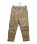 BEAMS PLUS（ビームスプラス）の古着「1 Pleat 80/3 Twill パンツ」｜ベージュ