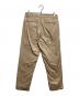 BEAMS PLUS (ビームスプラス) 1 Pleat 80/3 Twill パンツ ベージュ サイズ:M：5000円