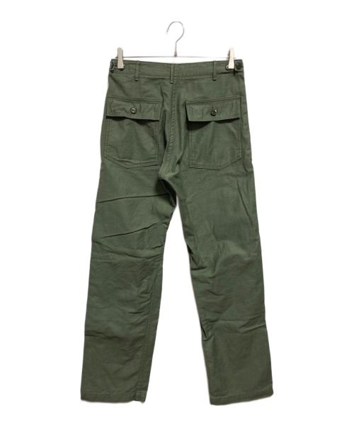 orSlow（オアスロウ）orslow (オアスロウ) ファティーグパンツ オリーブ サイズ:1の古着・服飾アイテム