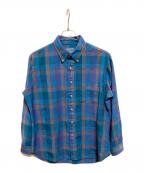 PENDLETONペンドルトン）の古着「70’sウールチェックシャツ」｜ブルー