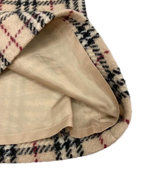 BURBERRY LONDON（バーバリーロンドン）BURBERRY LONDON (バーバリーロンドン) ノバチェックミニスカート ベージュ サイズ:SIZE 160Aの古着・服飾アイテム