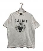 SAINT MICHAELセントマイケル）の古着「フェイスプリントＴシャツ」｜ホワイト