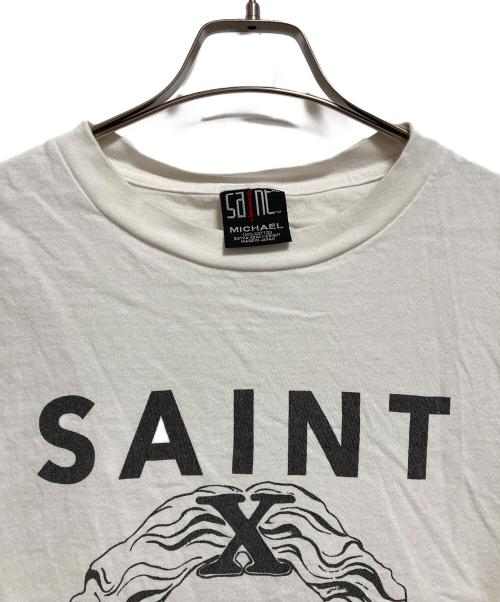SAINT MICHAEL（セントマイケル）SAINT MICHAEL (セントマイケル) フェイスプリントＴシャツ ホワイト サイズ:XLの古着・服飾アイテム
