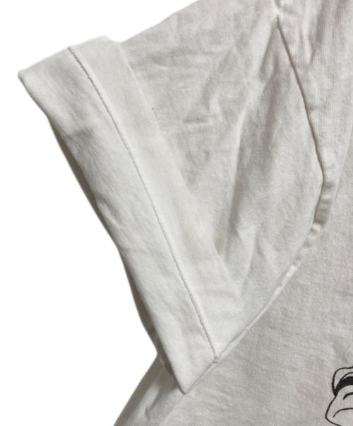 SAINT MICHAEL（セントマイケル）SAINT MICHAEL (セントマイケル) フェイスプリントＴシャツ ホワイト サイズ:XLの古着・服飾アイテム