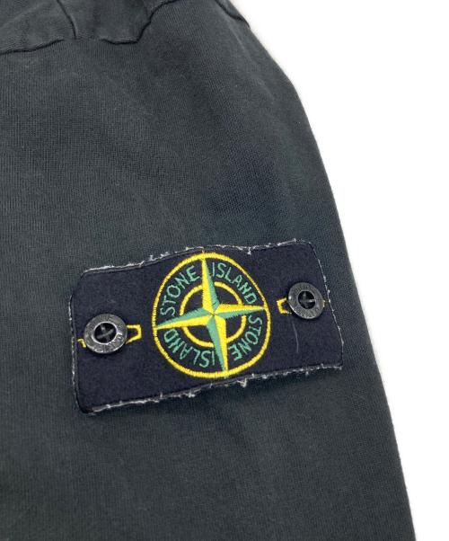 STONE ISLAND（ストーンアイランド）STONE ISLAND (ストーンアイランド) HEAVY COTTON JERSEY GARMENT DYED ブラック サイズ:Lの古着・服飾アイテム