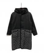 LAVENHAM×FRAMeWORKラベンハム×フレームワーク）の古着「別注切替キルティングコート」｜ブラック