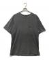 stussy（ステューシー）の古着「スケボーマンラスタサークルTシャツ」｜ブラック