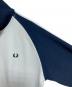 中古・古着 FRED PERRY (フレッドペリー) BEAMS (ビームス) ポリエステルコットン ジップアップ ジャージ ブルー×ネイビー サイズ:XL：13000円