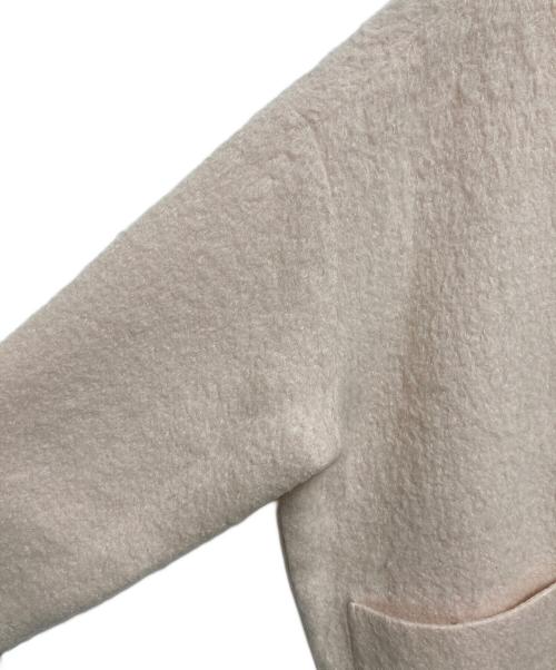 YORI（ヨリ）yori (ヨリ) ウールモヘアシャギージャケット ピンク サイズ:FREEの古着・服飾アイテム