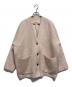 yori（ヨリ）の古着「ウールモヘアシャギージャケット」｜ピンク