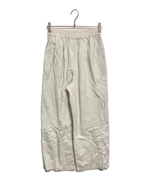 JOURNAL STANDARD relume（ジャーナルスタンダード レリューム）JOURNAL STANDARD relume (ジャーナルスタンダード レリューム) 撥水 / UVカット / 接触冷感 / ナイロンギャザーパンツ ベージュ サイズ:36の古着・服飾アイテム