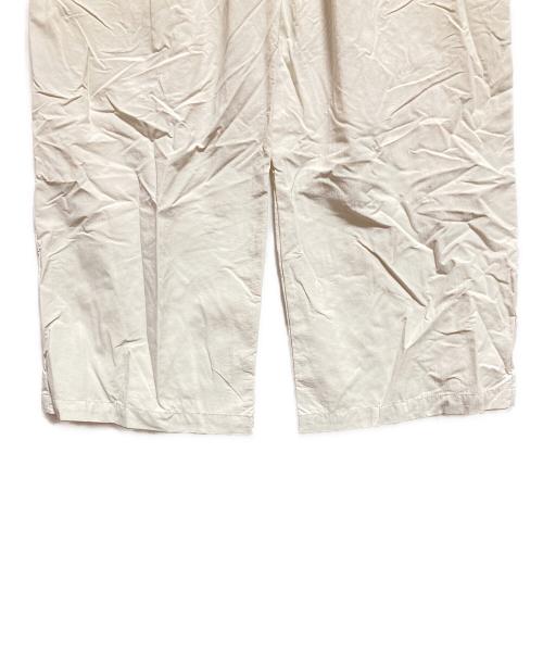 JOURNAL STANDARD relume（ジャーナルスタンダード レリューム）JOURNAL STANDARD relume (ジャーナルスタンダード レリューム) 撥水 / UVカット / 接触冷感 / ナイロンギャザーパンツ ベージュ サイズ:36の古着・服飾アイテム
