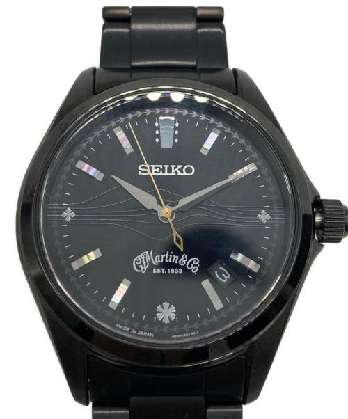 SEIKO（セイコー）SEIKO (セイコー) MARTIN (マーチン) MARTIN GUITAR Watch ブラックの古着・服飾アイテム