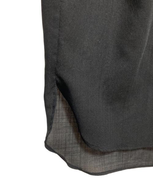 theory（セオリー）theory (セオリー) CHAMBRAY VOILE CLASSIC SHIRT ブラック サイズ:Sの古着・服飾アイテム