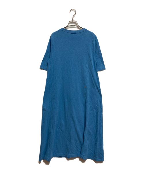 45R（フォーティファイブ・アール）45R (フォーティファイブ・アール) ジンバブエコットンの45星のドレス ブルー サイズ:-の古着・服飾アイテム