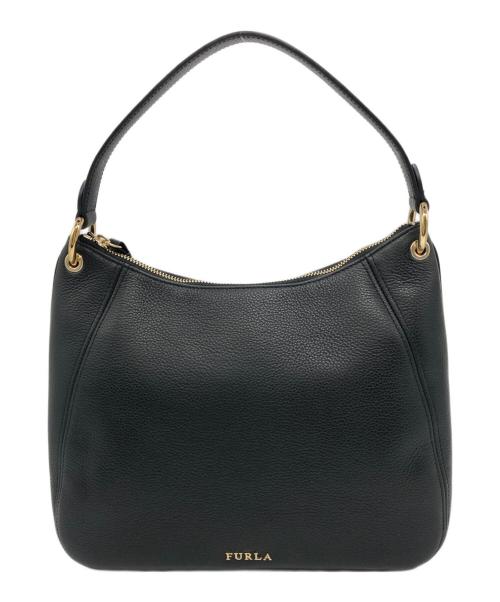 FURLA（フルラ）FURLA (フルラ) シエナ ワンショルダーバッグ ブラックの古着・服飾アイテム